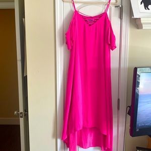 Dress / Cap Sleeve / Size Large / High Low